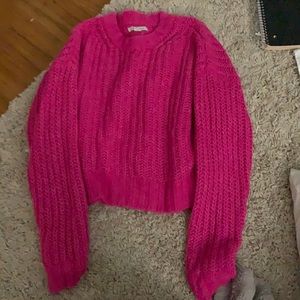American Eagle Pink Sweater